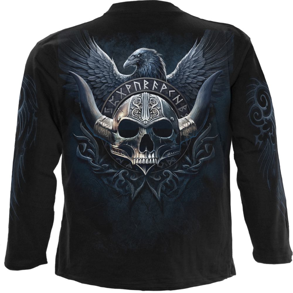 Spiral - Odin'S Warrior Longsleeve shirt - Zwart